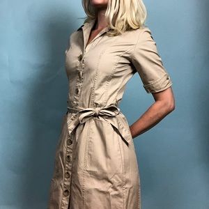 Banana Republic khaki dress